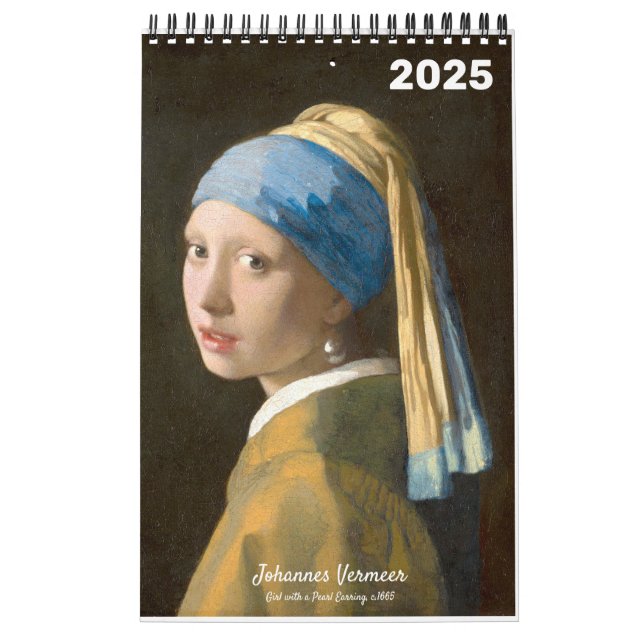 O famoso Calendário de Pintura do Vermeer (Capa)