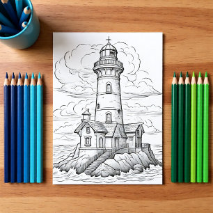 O Farol   Colore Sua Própria Saudação