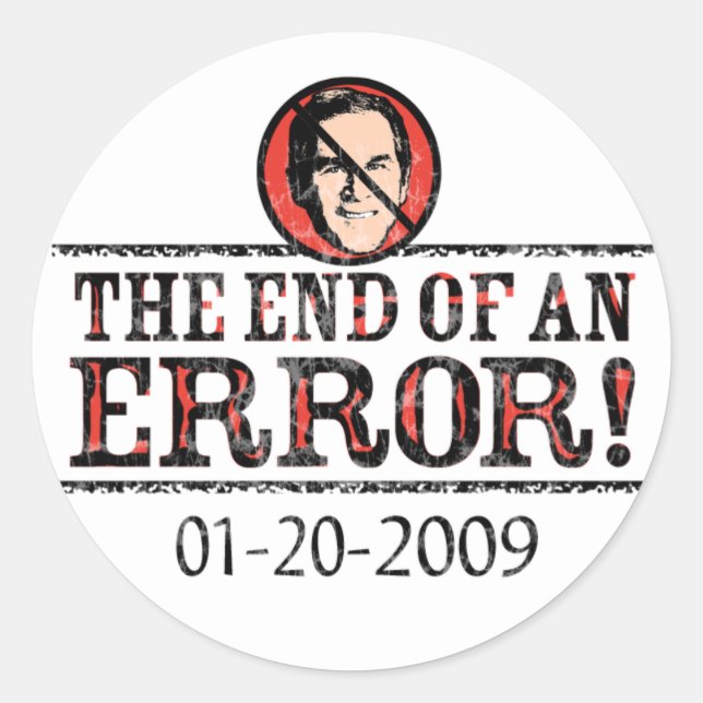O Fim De Um Adesivo De Erros (Frente)