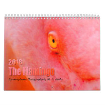 O flamingo - calendário 2018