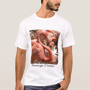 O flamingo sonha o t-shirt