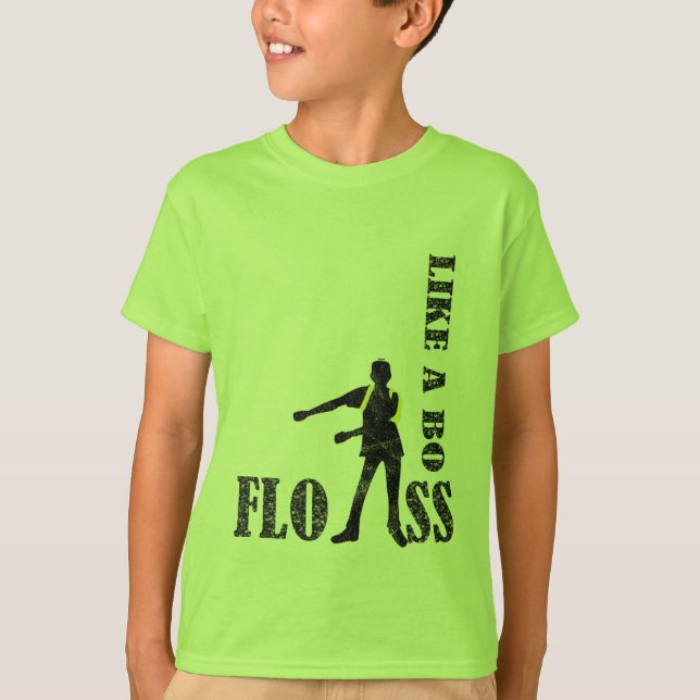 o floss gosta de um t-shirt do chefe (Frente)