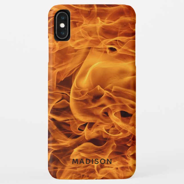 O fogo arde capas de telefone conhecidas feitas (Verso)