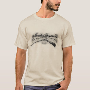 O fogo de Meriden arma o t-shirt básico dos homen