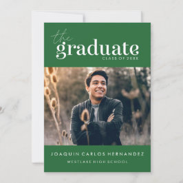 O FORMANDO NEGRITO | CONVITE À GRADUAÇÃO DE FOTOS