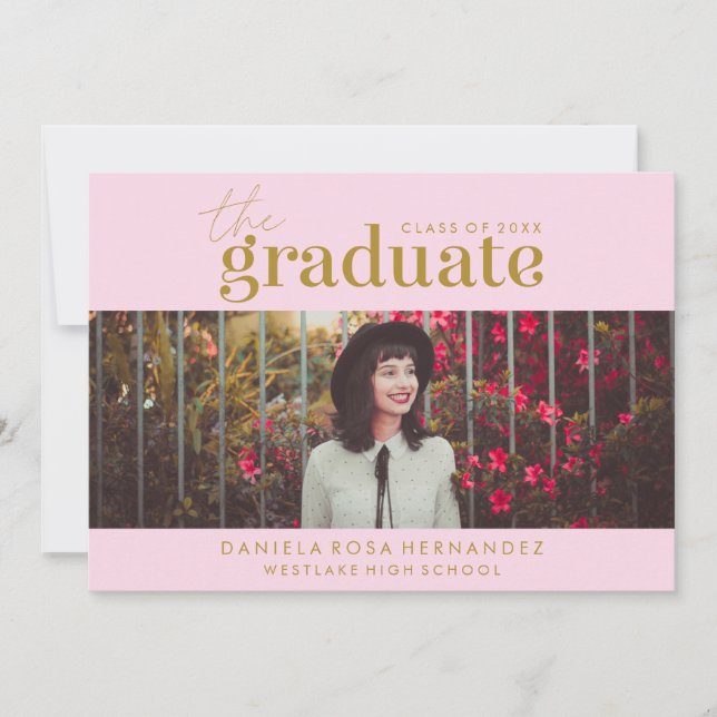 O FORMANDO NEGRITO | CONVITE À GRADUAÇÃO DE FOTOS (Frente)