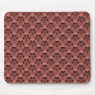O funk retro marrom circunda Mousepad