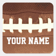 O futebol ata a etiqueta personalizada gráfico