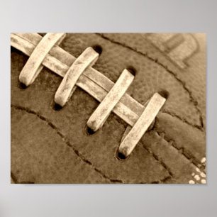 O futebol ata o poster