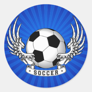 O futebol do futebol voa a etiqueta