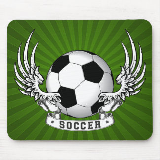 O futebol do futebol voa Mousepad