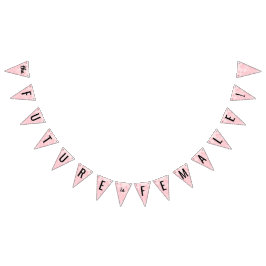 O futuro é bandeira fêmea da estamenha