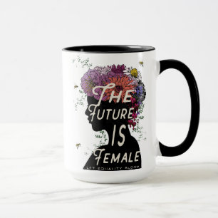 O futuro é fêmea - caneca de café