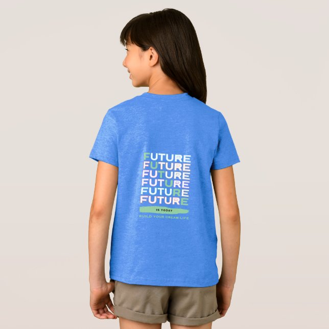 O Futuro é Hoje Construa a Camiseta da Vida dos Se (Verso completo)