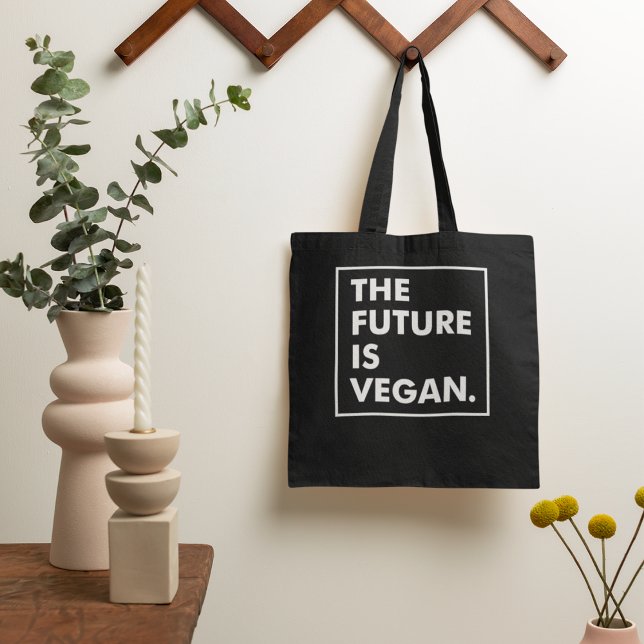 O Futuro É O Saco De Tote Vegan (Criador carregado)