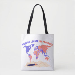 O futuro líder Tote Bag - Motivação dos Estudantes