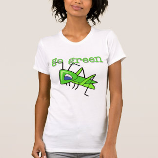 O gafanhoto vai t-shirt e presentes verdes