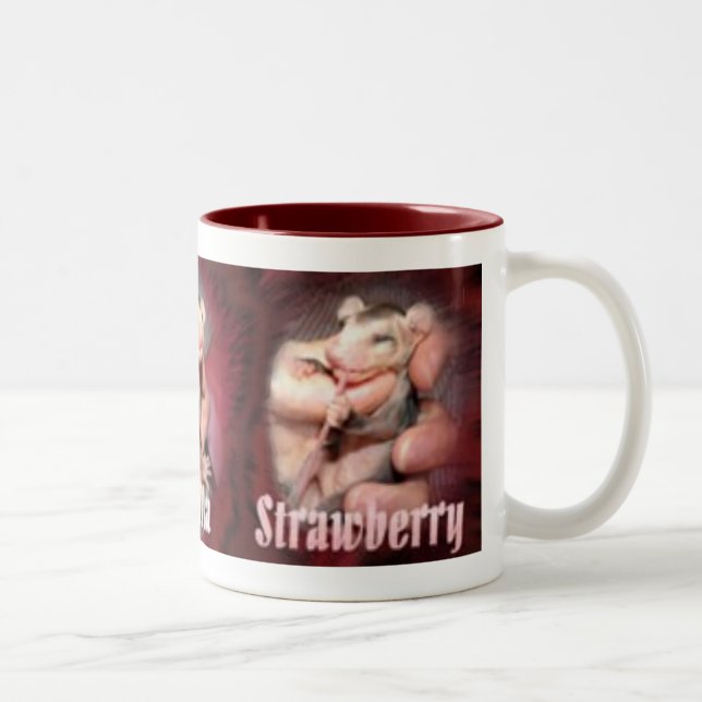 O gambá Flavors a cópia da caneca (Direita)