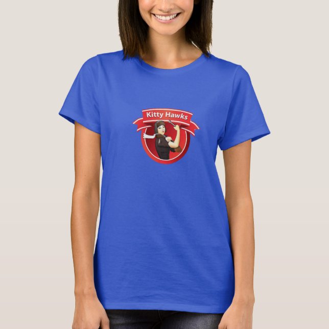 O gatinho Hawks o t-shirt (Frente)