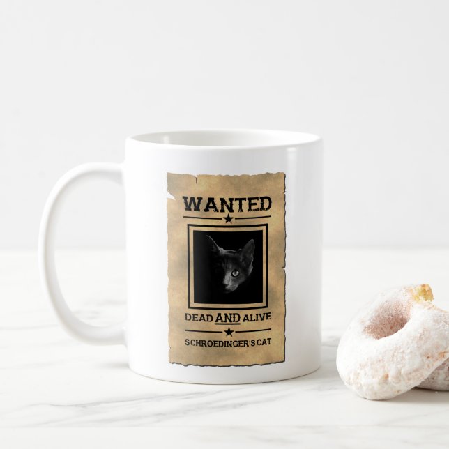 O gato de Schroedinger quis a caneca do poster (Com Donut)