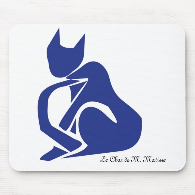 O gato Mousepad de Matisse (Frente)