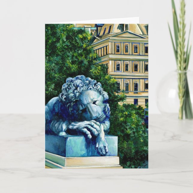 O Gato Que Comeu O Cartão De Saudação Canário (Frente)