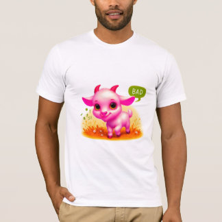 O gato tem design de camiseta animal