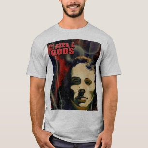 O Geek da camiseta básica dos deuses