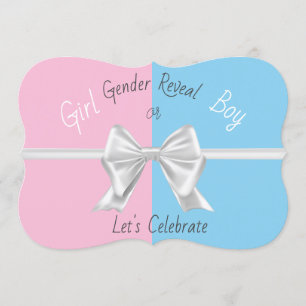 O gênero revela convite