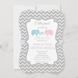 O género revela convites o género de | que revela