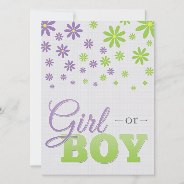 O género revela o convite das margaridas do (Frente)