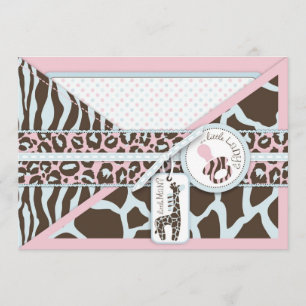 O género revela o convite de festas A7 do safari