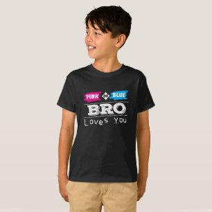 O género revela o t-shirt do partido para a camis