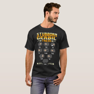 O Gerbil teimoso engana a camiseta engraçada do