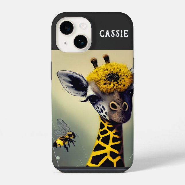 O Girafa Bumble Personalizado (Verso)
