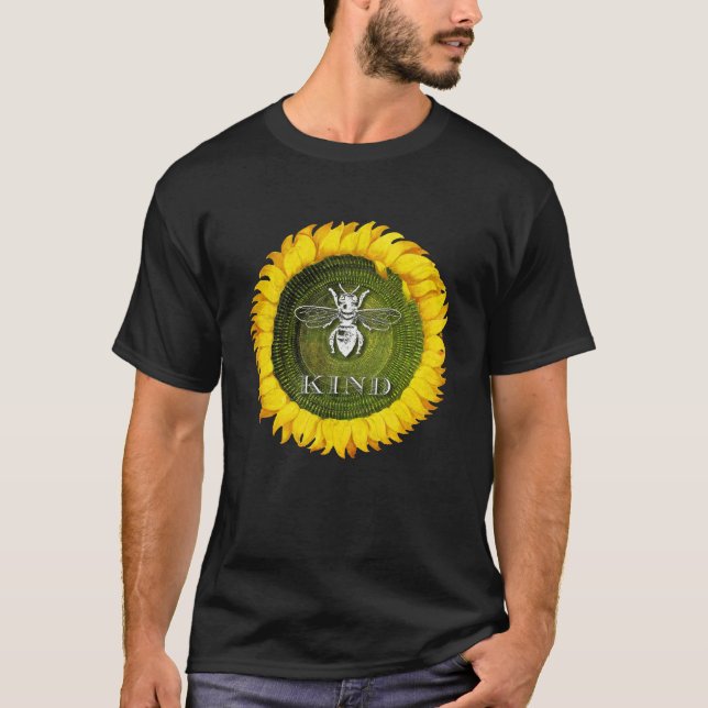 O girassol seja t-shirt amável da bondade (Frente)