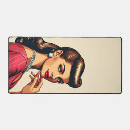 O glamour das mulheres da moda dos anos cinquenta,