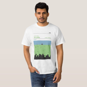 O Glebe, Brechin. O t-shirt dos homens