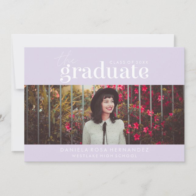 O GRADUADO OUSADO | CONVITE DE FOTOGRAFIA DE GRADU (Frente)