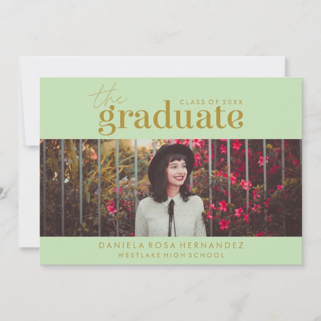 O GRADUADO OUSADO | CONVITE DE FOTOGRAFIA DE GRADU (Frente)