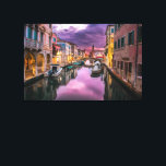 O Grande Canal de Veneza Canvas<br><div class="desc">O Grande Canal de Veneza,  a mais bela avenida do mundo ilustrada nesta Impressão de Telas para vocês.</div>