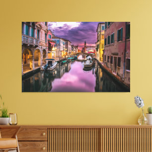 O Grande Canal de Veneza Canvas