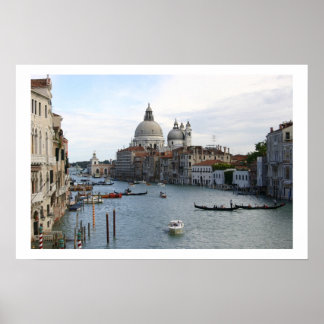 O Grande Canal, Veneza Frame Impressão