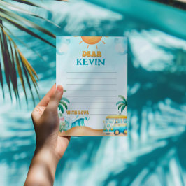 O Grande Cartão de Cápsula de Aniversário, Surf