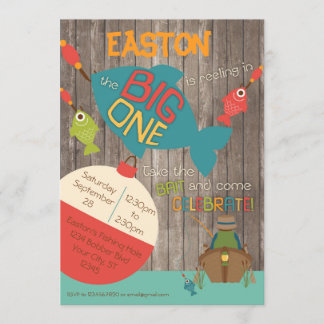 O Grande - Convite de Aniversário de Um Ano Pescan