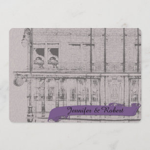 O grande convite fácil para o casamento