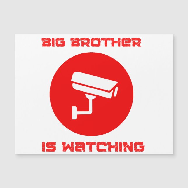 O Grande Irmão Está Observando  1984 ingsoc (Frente)