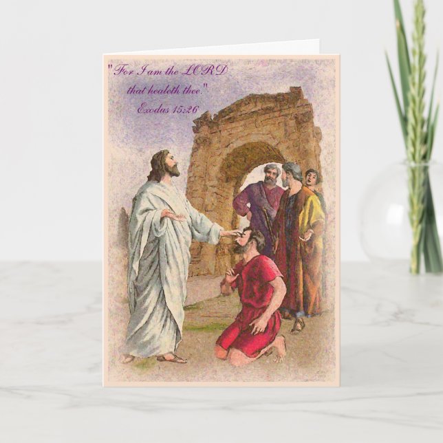 O grande Physcician que cura e obtem o cartão bom (Frente)