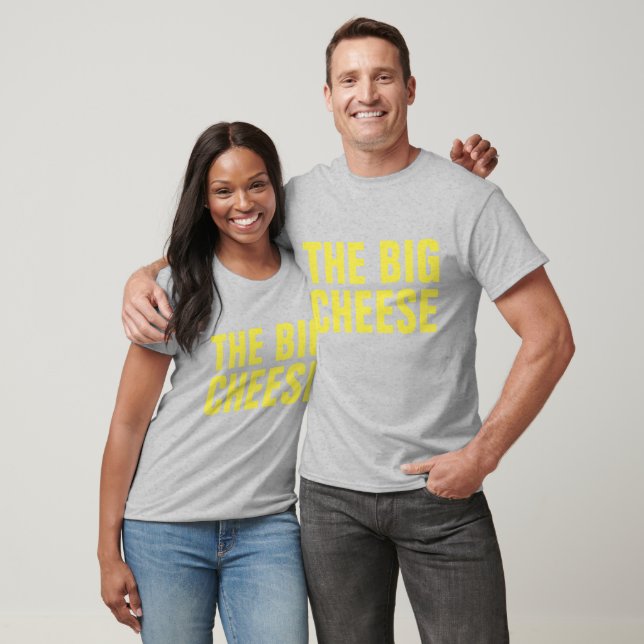 O GRANDE QUEIJO, Camisas Pais engraçadas (Unissex)