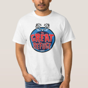 O grande t-shirt do refúgio